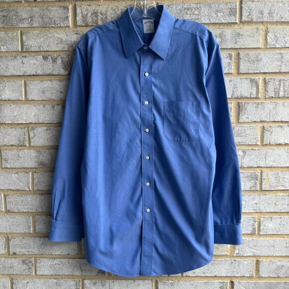 Brooks Brothers Other - Brooks Brothers Long Sleeve Button Up Collared Cotton Shirt Men's Size 15.5 (M)